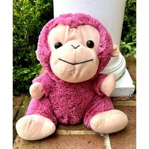Calplush Pink Barbie Monkey Plush 10”